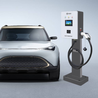 Kommerzielles 40-kW-EV-Ladegerät mit 4,3-Zoll-Farb-Touchscreen, 5 m Kabellänge