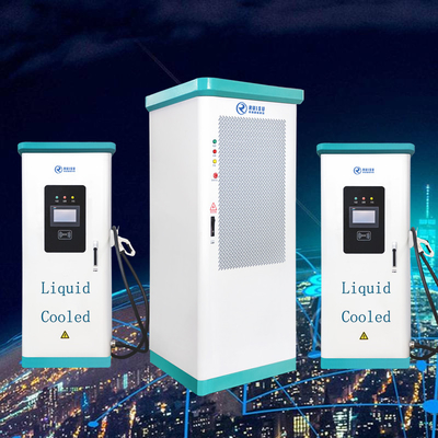 Bodenmontierte EV-Ladestationen 720KW 1 Stecker Intelligente Flüssigkeitskühlung