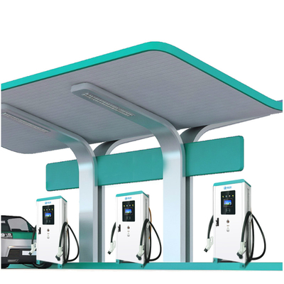 All-in-One 120-kW-Ladegerät für Elektrofahrzeuge, Bodenmontage, mit 7-Zoll-Farb-Touchscreen
