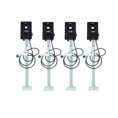 Einphasen-Wechselstrom-EV-Ladegerät 10KW CCS1 Wandmontierter Hebel 2 für Elektrofahrzeuge