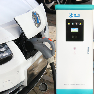 360KW Schnellladegerät für Elektroautos DC CCS Chademo mit doppelter Ladebuchse