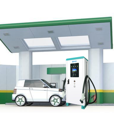 Schnellladendes DC 120kw EV-Ladegerät All-in-One mit doppelter Ladepistole