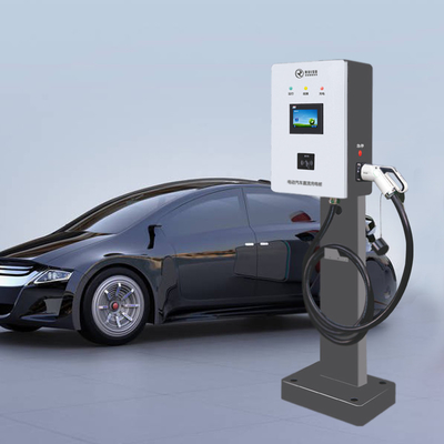 Rapid DC Fast 40kw EV-Ladegerät Wandhalterung RFID 3-Phasen mit Dual-Anschluss OCPP