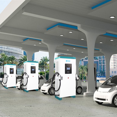 160kw bodenmontierte Ev-Ladestation DC Ev-Ladegerät für Elektroautos