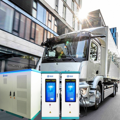 DC EV Split Ladegerät 1,2 MW Intelligente Flüssigkeitskühlung IP54 Wasserdicht