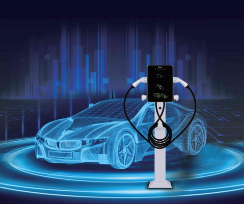 Ladegerät-Stationen 30KW 100A EV mit 5 Metern verkabeln Gewehr
